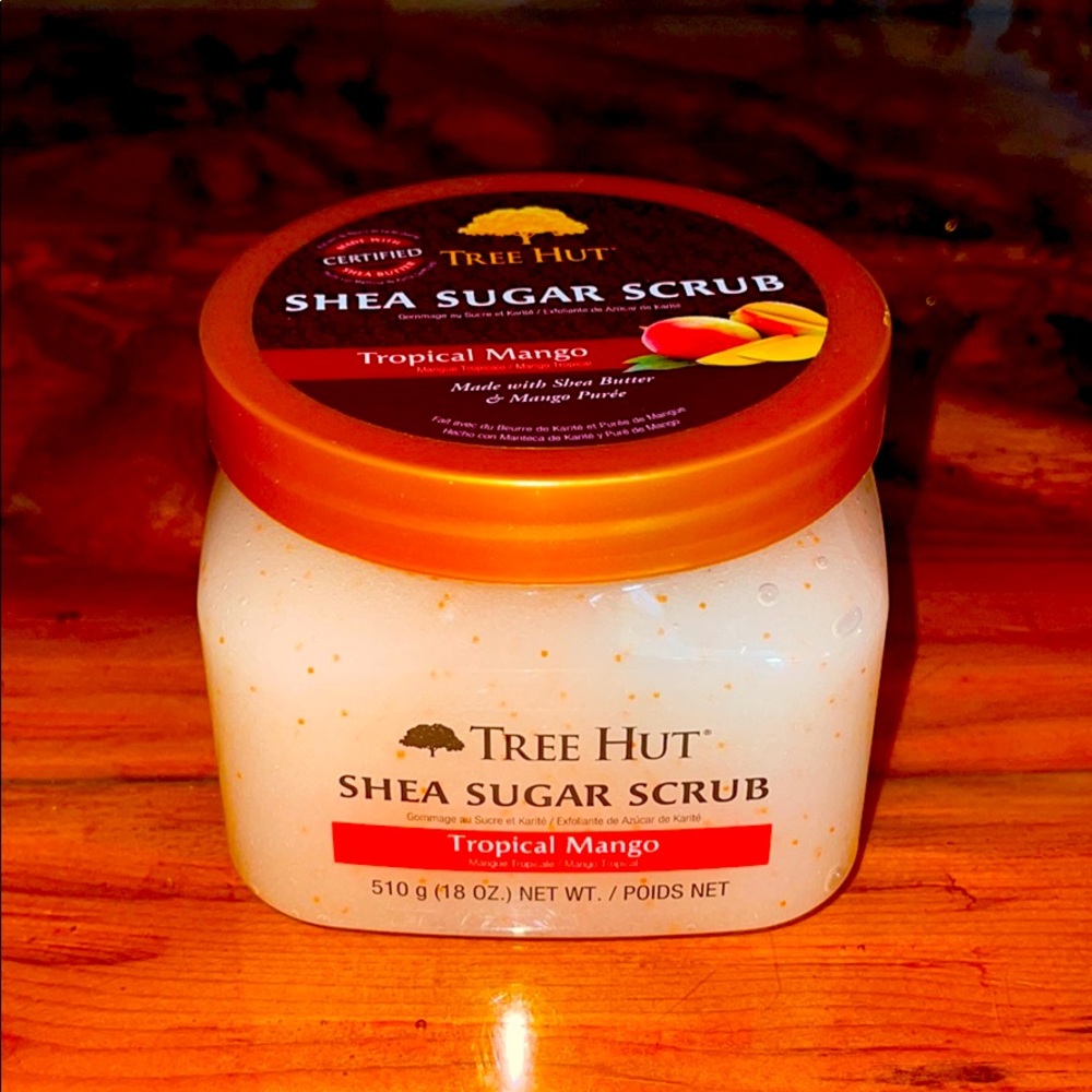 Tropical Mango Tree Hut Scrub
